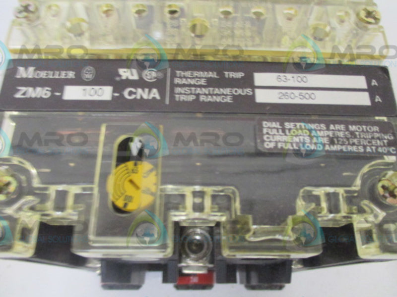 MOELLER NZMH6-100/ZM6-100-500-CNA CIRCUIT BREAKER  NSMP