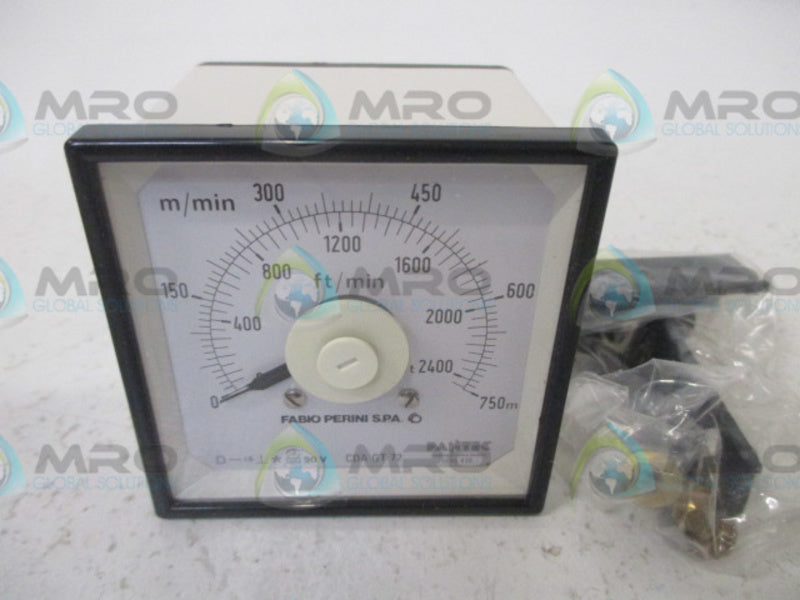 FABIO PERINI CDA GT 72 PANEL METER 90V  NSMP