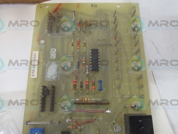 SIEMENS C98043-A1036 L1-09 INVERTER POWER BOARD  NSMP