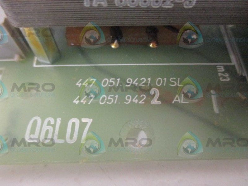 FABIO PERINI C98043-A-1035-L2 PC BOARD  NSMP