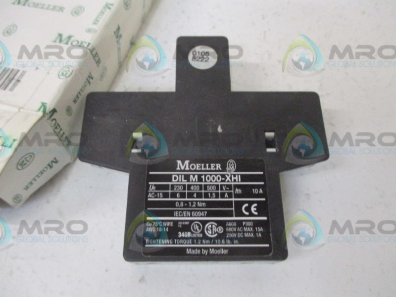 MOELLER DILM1000-XHI11-SA CONTACTOR  NSMP