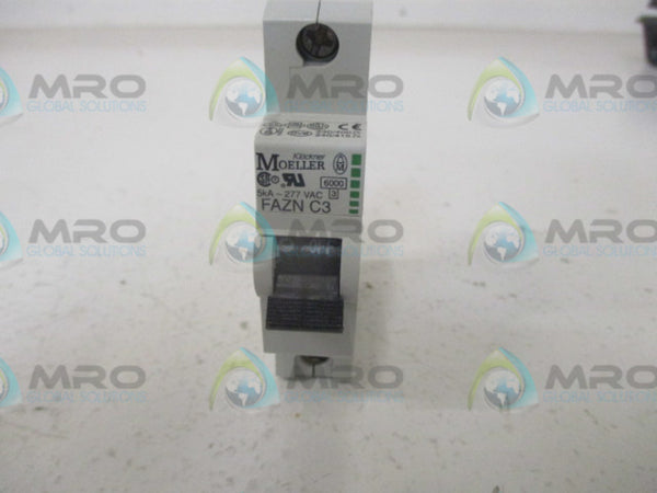 KLOCKNER MOELLER FAZN-C3 CIRCUIT BREAKER 5A  NSNP