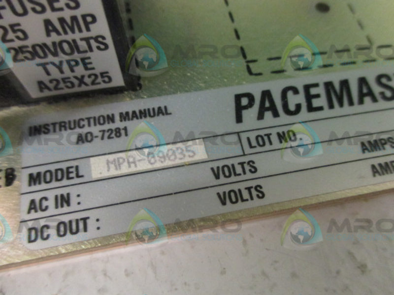 CMC MPA-09035 PACEMASTER-1 DC DRIVE  NSMP