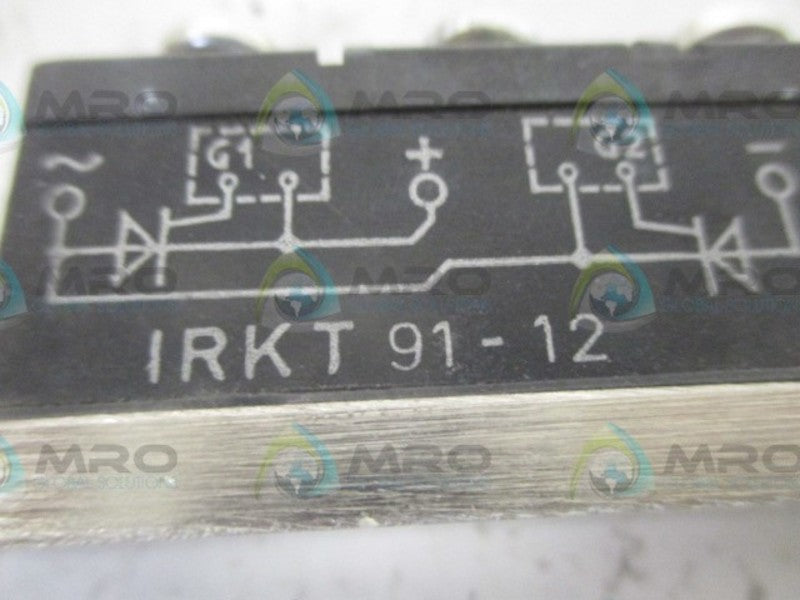 IOR IRKT 91-12 RECTIFIER POWER BLOCK  UNMP