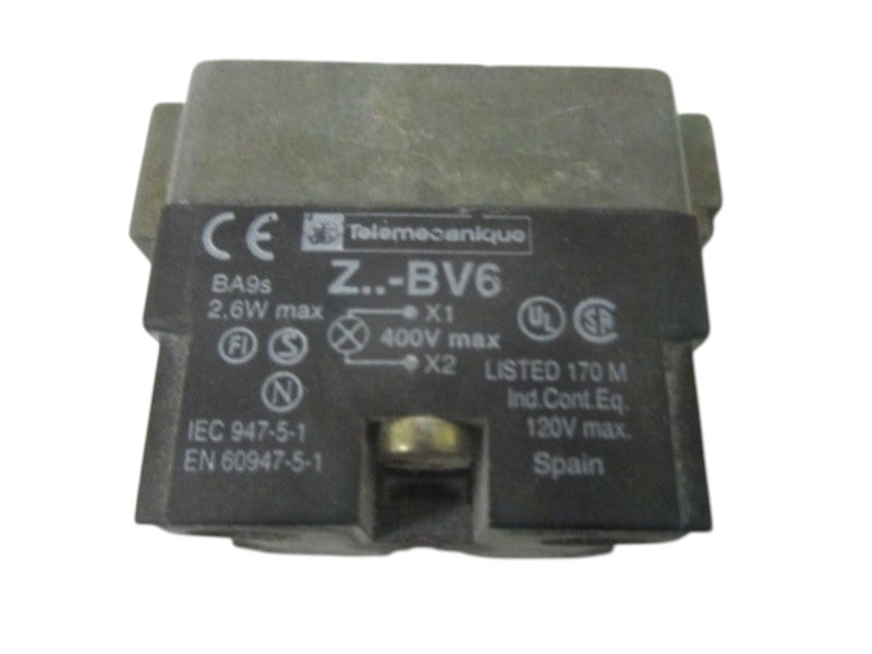 TELEMECANIQUE Z..-BV6 PUSHBUTTON LIGHT MODULE  UNMP
