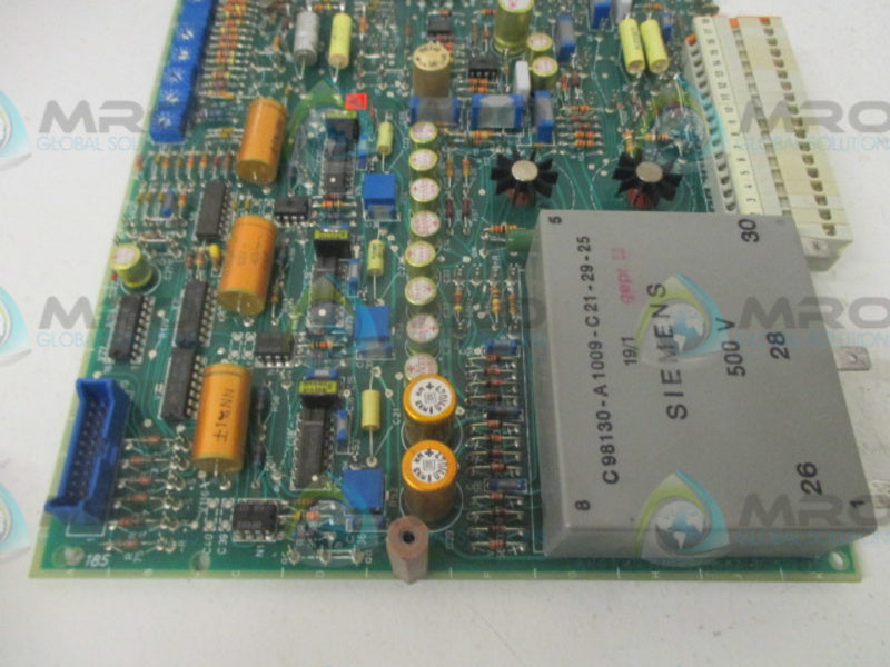 SIEMENS C98043-A1035-L6 CONTROL CARD SIMOREG  UNMP