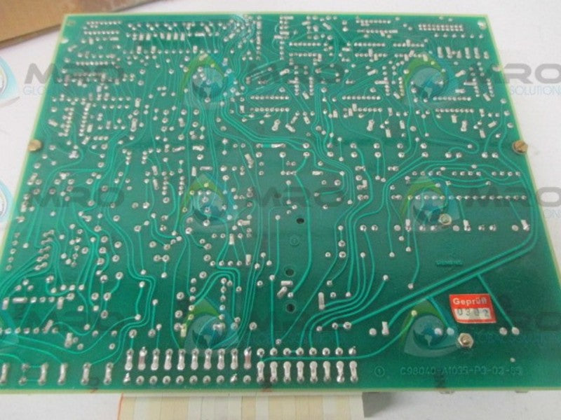 SIEMENS C98043-A1035-L6 CONTROL CARD SIMOREG  UNMP