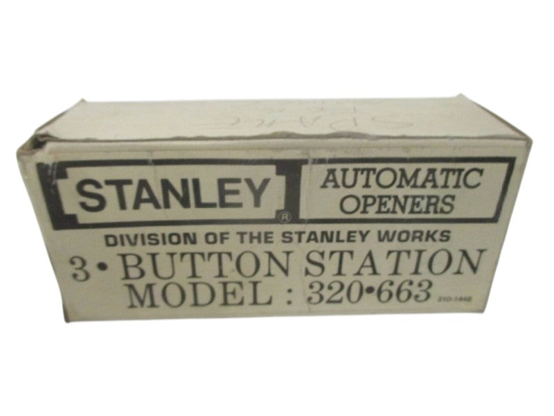 STANLEY 320-663 3-BUTTON STATION  NSMP