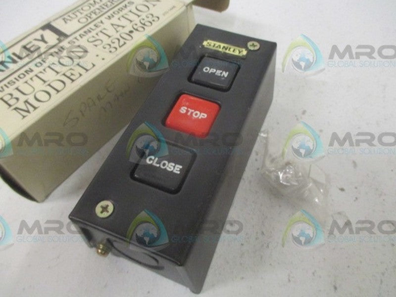 STANLEY 320-663 3-BUTTON STATION  NSMP