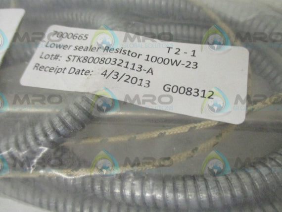 TMC 7000665 LOWER SEALER RESISTOR  NSNP