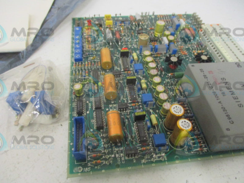 SIEMENS C98043-A1035-L CONTROL CARD SIMOREG  NSMP