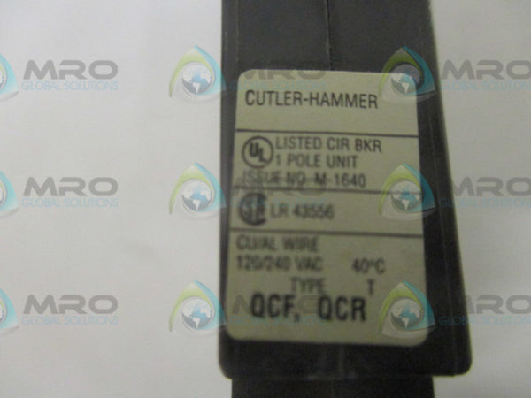 CUTLER HAMMER QCR1025 CIRCUIT BREAKER 1 POLE 25A  NSMP