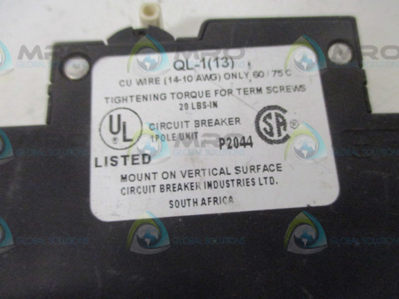 IEC QL-1(13) CIRCUIT BREAKER  NSNP