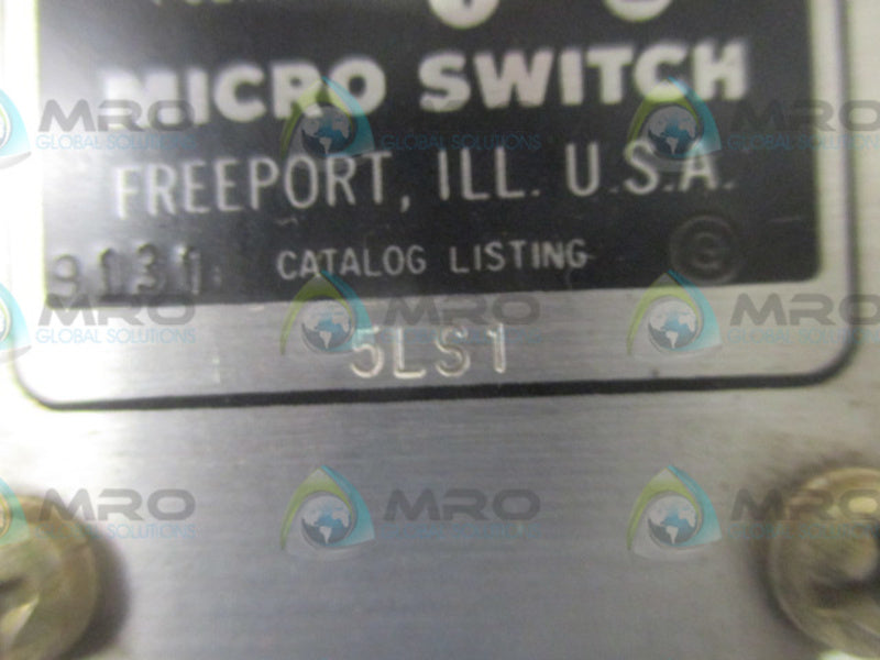 MICRO SWITCH 5LS1 (GRE)(AS PICTURED)  NSNP