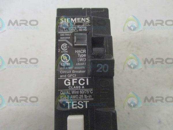 SIEMENS BLF120 CIRCUIT BREAKER (AS PICTURED)  UNMP