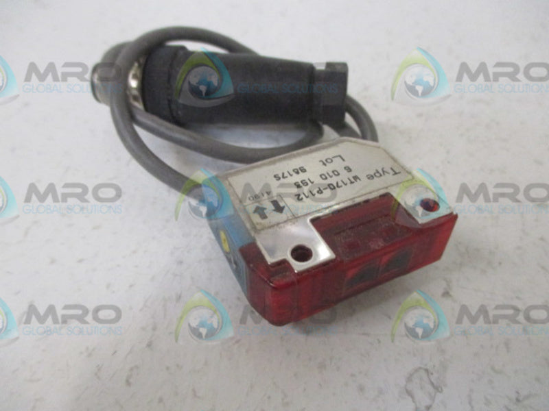 SICK WT170-P112 PROXIMITY SWITCH  UNMP