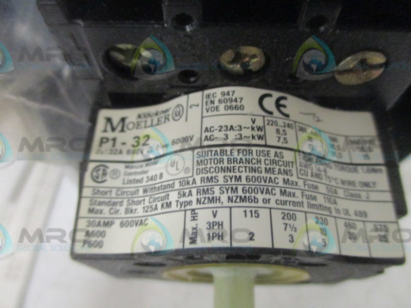 MOELLER PI-32/I/SVB SWITCH  NSMP