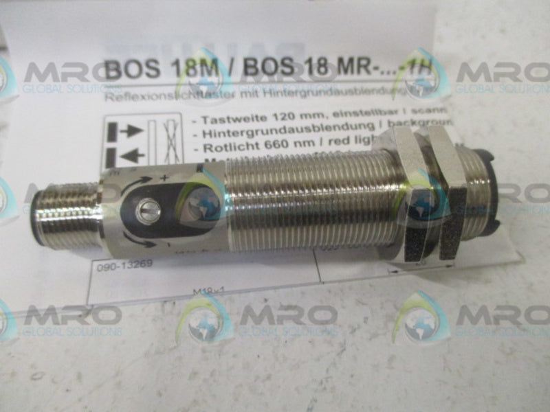 BALLUFF BOS 18M-PA-1HA-S4-C PHOTOELECTRIC DIFFUSE DC M18  NSMP