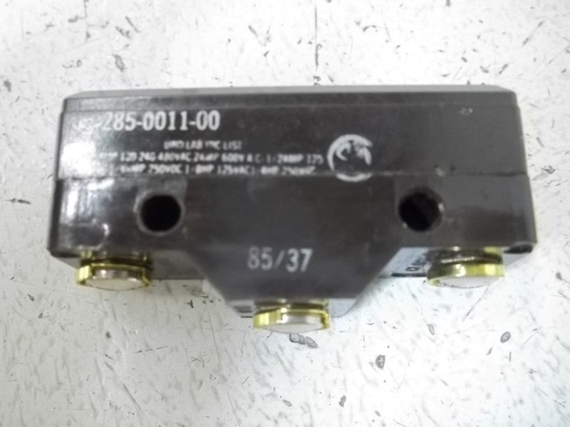 LOT OF 3 285-0011-00 LIMIT SWITCH UNMP