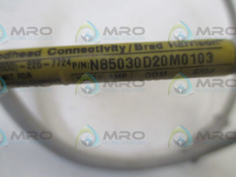 WOODHEAD CONNECTIVITY N85030D20M0103 CABLE 5PIN MALE  UNMP