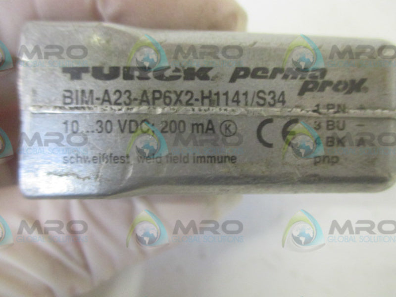 TURCK BIM-A23-AP6X2-H1141/S34 CYLINDER POSTION SENSOR  UNMP