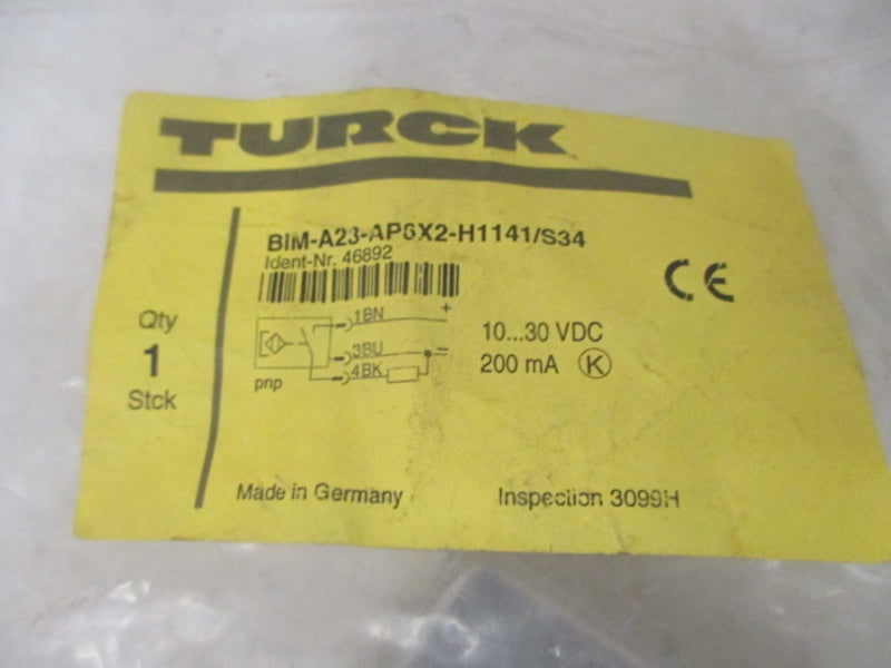 TURCK BIM-A23-AP6X2-H1141/S34 CYLINDER POSTION SENSOR  NSMP