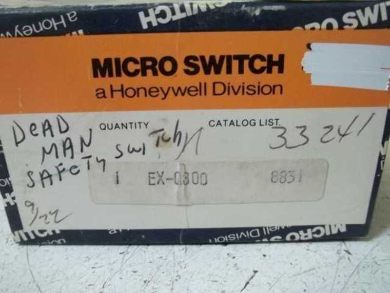MICRO SWITCH EX-Q800 EXPLOSION PROOF LIMIT SWITCH (GREY)  NSMP