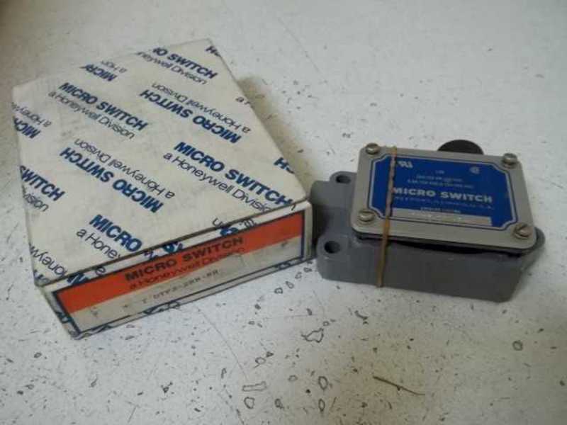 MICROSWITCH DTF2-2RN-RH ENCLOSED SNAP SWITCH (GREY)  NSMP