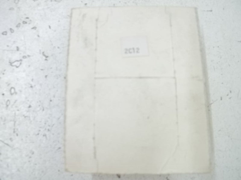 MICRO SWITCH 2C12  ORIGINAL PACKAGE