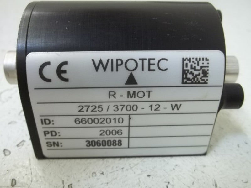 WIPOTEC 2725/3700-12-W R-MOT  NSNP OUT OF A  BOX