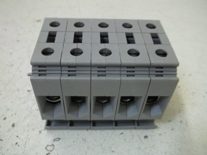 LOT OF 5 PHOENIX CONTACT UKH25 TERMINAL BLOCK NSNP