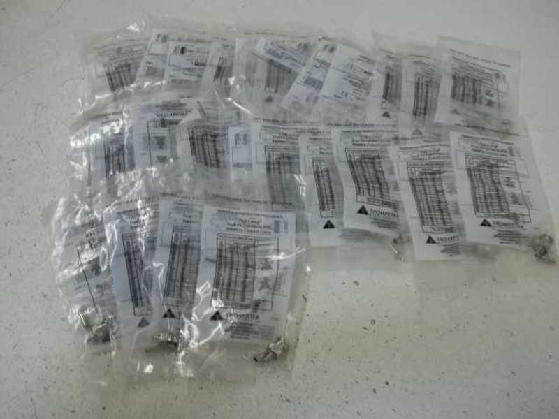 LOT OF 25 TROMPETER UPL220-004 FULL CRIMP NSNP IN A FACTORY BAG