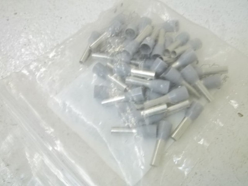 LOT OF 250 WEIDMULLER 9026010000 H4/17 GRAU SV NSNP IN A BAG