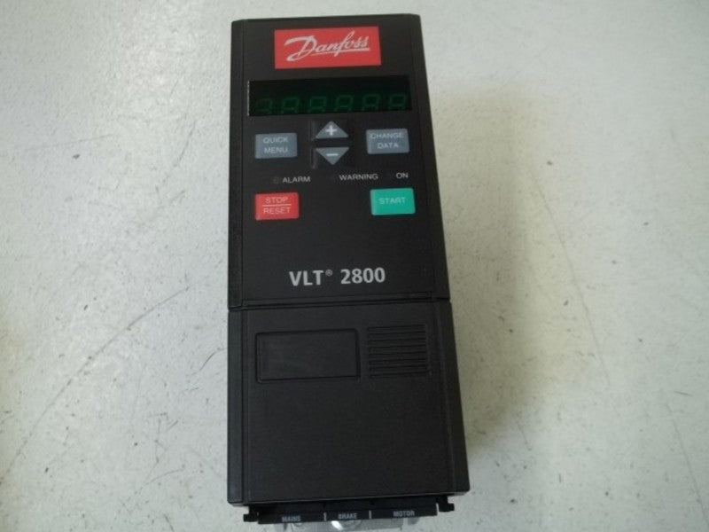 DANFOSS 195N1013 T/C:VLT2807PT4B20STR0DBF00A00C0 AC DRIVE  NSMP