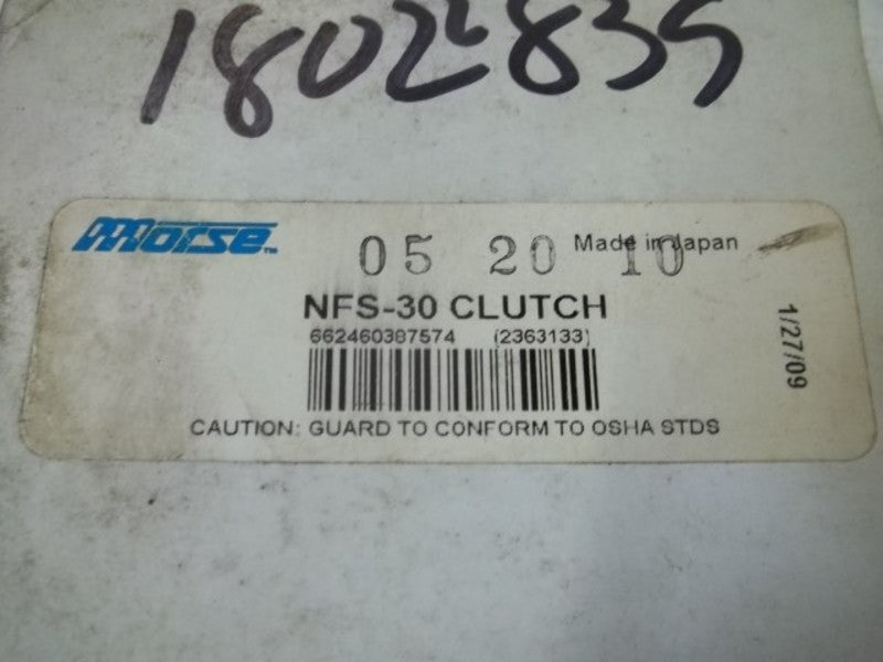 MORSE NFS-30 CLUTCH  NSMP
