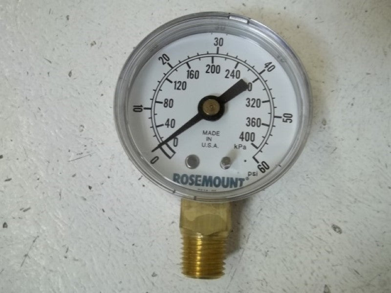 ROSEMOUNT 03311-0258-0001 GAUGE 0-60PSI  NSMP