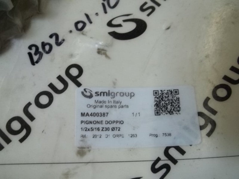 SMIGROUP MA400387 PIGNONE DOPPIO  ORIGINAL PACKAGE