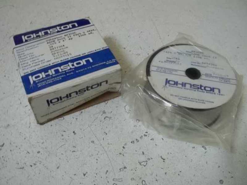 JOHNSTON ER308L STAINLESS STEEL WELDING  NSMP