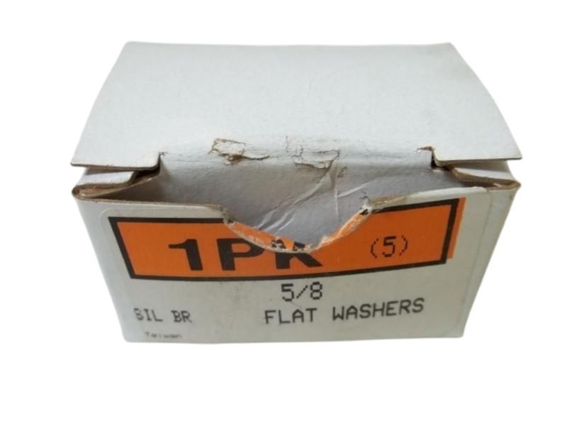 LOT OF 13 5/8 FLAT WASHERS NSMP