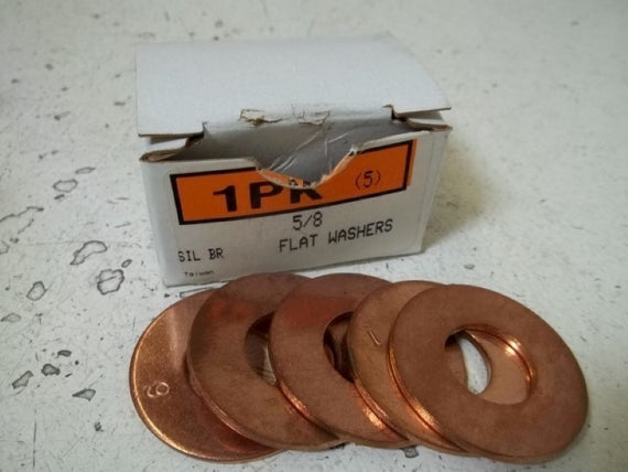 LOT OF 13 5/8 FLAT WASHERS NSMP