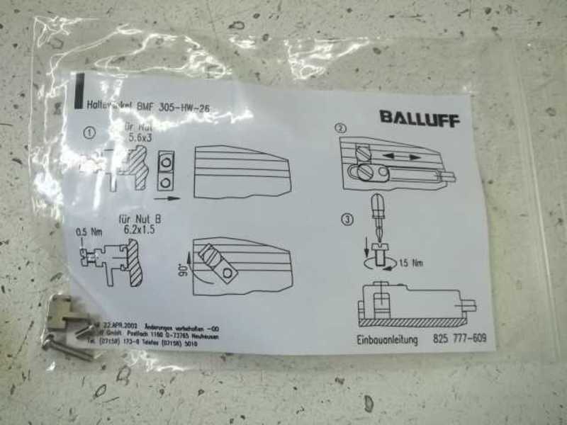 BALLUFF BAM00LT ACCESSORIES  NSMP