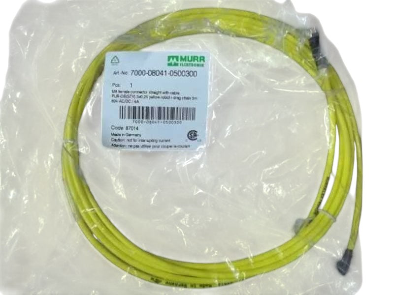 MURR ELEKTRONIK 7000-08041-0500300 M8 FEMALE W/CBL  NSNP IN A BAG