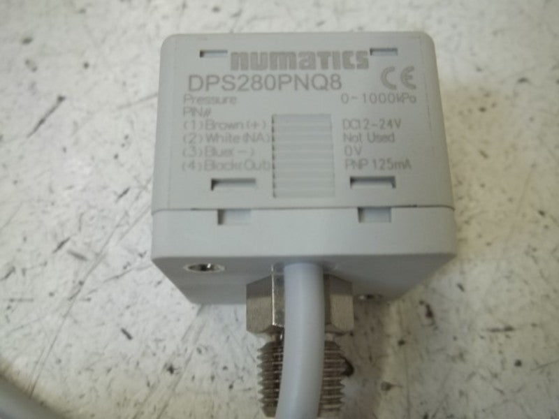 NUMATICS DPS280PNQ8 PRESSURE SENSOR 12-24VDC  NSMP