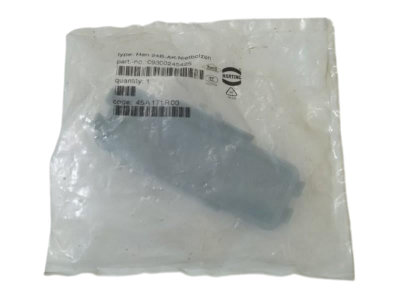 HARTING HAN24B-AK-NIETBOLZEN CONNECTOR HOOD  NSMP
