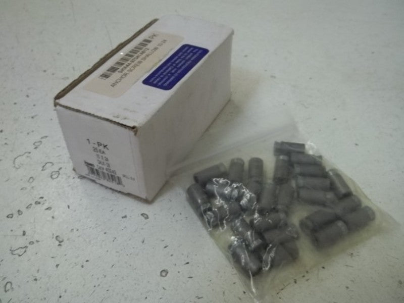 LOT OF 25 POWERS 40242 CALK-IN 10X24 NSMP