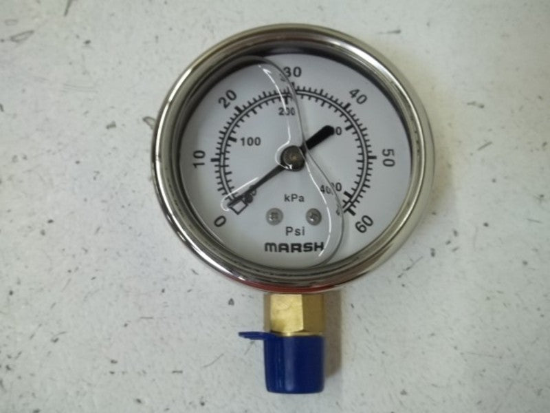 MARSH/BELLOFRAM J7646P GAUGE 0-60 PSI  NSMP
