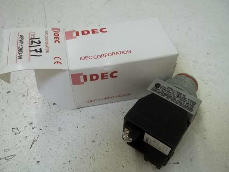 IDEC APW1126D-W PILOT LIGHT (AS IS)  NSMP