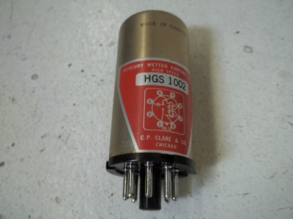C.P. CLARE HGS 1002 MECURY WETTED CONTACT RELAY  NSMP