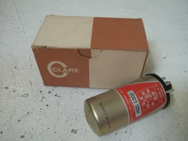 C.P. CLARE HGS 1002 MECURY WETTED CONTACT RELAY  NSMP