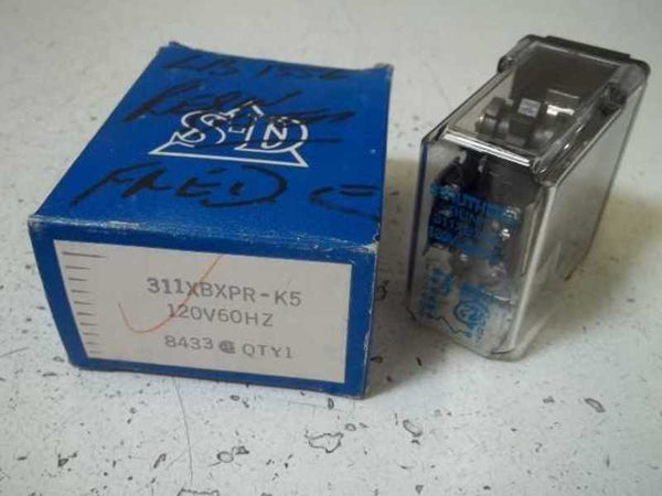 STRUTHERS-DUNN 311XBXPR-K5 RELAY 120V 230V AC 10AMPS  NSMP